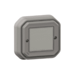 LEGRAND 069874L PlexoNew with Netatmo Wandsender Licht 1 -fach, IP 55, Farbe: Grau  Verpackungseinheit:1ST