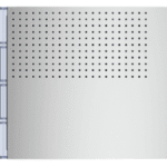 BTICINO 351001 Frontblende Basis Lautsprecher Allmetal  Verpackungseinheit:1ST