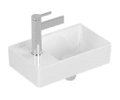 ab8a1d8b-5679-4314-a927-7345fa285f6d VILLEROY&BOCH BPPABMVK1HWBR V&B Passion Koll. 1 Handwaschbecken rechts, 36 x 22 cm Verpackungseinheit:1ST – Bild 1