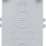 ALVA 1080 Banderderdose für Aufputzmontage für 1x EBE 40x4 mm, 1x RD 8 bzw. 10 mm BE-AD Verpackungseinheit:1ST