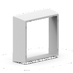 LIMODOR 23005 für Gehäuseverkleidung bei Aufputzmontage in Verwendung mit Gehäuse LF/M-R  Verpackungseinheit:1ST