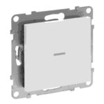 LEGRAND 765631 Seano with Netatmo Schalter/Dimmer mit N eutralleiter, Farbe: Ultraweiss  Verpackungseinheit:1ST