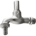 ALVA ACMS4.3/4MC ALVA Auslaufventil M4-3/4" mattverchromt, mit Stechschlüsseloberteil  Verpackungseinheit:1ST