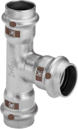 VIEGA 810 283 Viega Temponox-T-Stück  Stahl nichtrostend, Modell 1718  d1: 18   d2: 18   d3: 15 1718 Verpackungseinheit:1ST