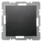 BERKER 10091606 Blindverschluss mit Zentralstück B.3/B.7 anthrazit, matt  Verpackungseinheit:1ST