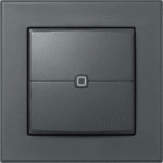 HOMEMATIC 159881A0 Wandtaster - 2-fach anthrazit  Verpackungseinheit:1ST