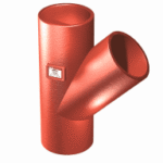 SAINT-GOBAIN 155877 PAM GLOBAL S Abzweig 45 Grad DN 125 x 50  Verpackungseinheit:1ST