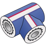 KE KELIT 2573041 KE KELIT KE35-LX4 KELEN PP-RCT LX-SENSO T-Stück reduziert 32/25/32 KE35-LX4 Verpackungseinheit:1ST