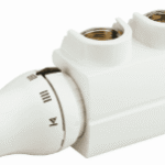 DANFOSS 013G4773 Danfoss VHS Ventilset RAL 9016 Heizkörper R 1/2, Eck  Verpackungseinheit:1ST