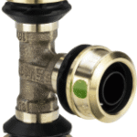 VIEGA 647 605 Viega Raxofix-T-Stück mit SC-Contur Siliziumbronze, Modell 5318 d1: 63 d2: 40 d3: 63 5318 Verpackungseinheit:1ST