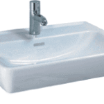 LAUFEN H8189520001561 Laufen PRO 818952 Waschtisch unterbaufähig  Sanitärkeramik weiß 600x480x115 1 Hahnloch ohne Überlauf Überlaufkanal unten geschlossen,  Verpackungseinheit:1ST