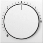 GIRA 270227 Abd. RTR Kontroll System 55 Reinweiß m  Verpackungseinheit:1ST