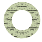 KLINGER 243006065 Asbestfreie-Flanschdichtung C4300 PN 6 DN 65 77x115x2  Verpackungseinheit:1ST