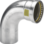 VIEGA 577 520 Viega Sanpress Inox G XL-Bogen 90° mit SC-Contur Stahl nichtrostend, Modell 0216.1XL d: 76,1 0216.1XL Verpackungseinheit:1ST