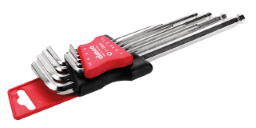 b35281e8-7fc6-4af5-923d-9b68c351d1ee CIMCO 110604 Sechskant-Stiftschlüssel-Satz 9-teilig Verpackungseinheit:1ST – Bild 1