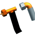 ALVA ALSASMF1A ALVA Anschlussset f. ALSW24M Aufdach 1,0m, 3/4" IG  Verpackungseinheit:1ST