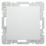 BERKER 10098989 Blindverschluss mit Zentralstück S.1 pol arweiß, glänzend  Verpackungseinheit:1ST