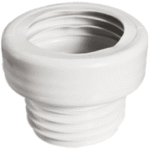 OTTO HAAS 3043 Klosettmanschette Pvc 6A/3D gerade, f.WC-Abgang 100-105 mm Rohrende (Nr.200)  Verpackungseinheit:1ST