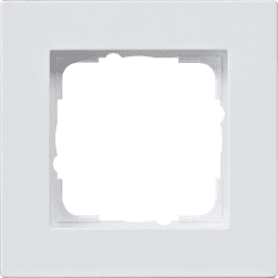 b3f43704-1fcd-4a03-a0ab-6a9111da397e GIRA 0211225 Abdeckrahmen 1f flach E2 Reinweiß m Verpackungseinheit:1ST – Bild 1