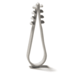 SCHNABL 30020 Dübelklemmschelle zur Leitungsverlegung, Spannbereich 3-13 mm DKS 3-13 H0 HELLGRAU Verpackungseinheit:200ST