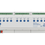 MDT AMI-1216.03 Schaltaktor 12-fach, 12TE, REG, 16/20 A, 230 V AC, C-Last mit Strommessung,200 µF  Verpackungseinheit:1ST