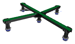 b4cd0667-c328-43d2-b2fd-1a6aa507bd44 KALDEWEI 584377000000 KALDEWEI DW-FUSS MOD.5200 Duschwannenfuß UNIVERSAL,5 tragende Fußstützen Größenanpassung bis max. 90 x 90 cm 5200 Verpackungseinheit:1ST – Bild 1