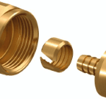 UPONOR 1013426 Uponor Minitec Klemmringverschraubung 9,9-3/4"Euro  Verpackungseinheit:1ST