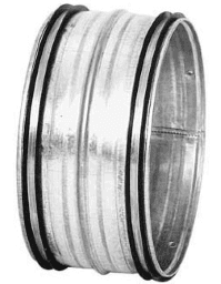 b625c5fb-4314-45c5-ae97-79aa245cd297 ALVA ALNI100LD ALVA Rohrverbinder verz.Blech DN100 (Nippel) mit Lippendichtungen Verpackungseinheit:1ST – Bild 1