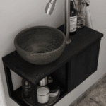 ALVA AQBMORGB6S ALVA Ora Gästebad mit AB Blaustein Stahlrahmen., US m. 1 Tür, Sherwood  Verpackungseinheit:1ST