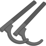 KE KELIT 6305080 KE KELIT KM616 KELIT Dübelhaken 60mm KM616 Verpackungseinheit:1ST