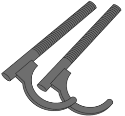 b643ea90-aa0d-458f-ab0f-a5383c0e6bca KE KELIT 6305080 KE KELIT KM616 KELIT Dübelhaken 60mm KM616 Verpackungseinheit:1ST – Bild 1