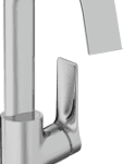 HANSGROHE 75030000 hansgrohe Vivenis Einhebel-Waschtischmischer 210 mit Schwenkauslauf und Zugstangen-Ablaufgarnitur, Chrom 75030XXX Verpackungseinheit:1ST