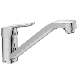 b798626d-0668-4e69-967e-5fd7b6a88721 IDEAL-STANDARD BC130AA Ideal Standard Küchenarmatur Ceraflex, Niederdruck, mit Rohrauslauf, Ausladung 228 mm, Chrom Verpackungseinheit:1ST – Bild 1