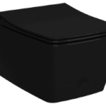 ALVA AQKEAUWWCTSSG ALVA Aura Wand-WC Tiefspüler spülrandlos, Schwarz Glänzend  Verpackungseinheit:1ST