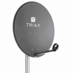 TRIAX 126530 Offset Antenne, Stahl, 65 x 58 cm, anthrazit TDS 65A PM Verpackungseinheit:1ST