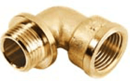 baceb238-78f2-4bb7-ae32-2da5eb142897 ALVA ACMS3092.1 ALVA Winkel Fig.6-3092 1" IG/AG 90°, Messing MS3092-025 Verpackungseinheit:1ST – Bild 1