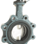 EBRO 3090AT/10/16/100_L Ebro-Anflanschabsperrklappe Zo14 DN100 Code 3090AT, mit Raster, EPDM-Manschette  Verpackungseinheit:1ST