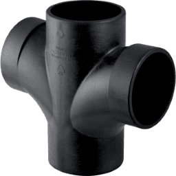 bb5cdbdd-c313-4117-a08b-f18c98dcf253 GEBERIT 310.102.14.1 GE Silent-db20 Bogenabzweiger zweifach 88,5/180 Gr. d110/110mm Verpackungseinheit:1ST – Bild 1