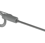 ZEHNDER BPPABHZHS300WG Zehnder Passion Heizstab IHC L=350 Nennleistung 300 Watt, Grau  Verpackungseinheit:1ST