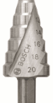 BOSCH POWER TOOLS 2 608 597 519 Stufenbohrer HSS, 4 - 20 mm, 8 mm, 70,5 mm, 9 Stufen 2608597519 Verpackungseinheit:1ST