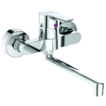 ALVA AQARPRSPTW ALVA Prima Spültischarmatur Wandmontage, chrom  Verpackungseinheit:1ST