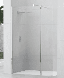 bcd30746-bd7b-4bb6-9190-086c5622ee80 ALVA AQDUSPSW37.1 ALVA Spa 1.0 Schwenkteil 37cm f. freist. Seitenw. SPA 1.0,Glas ESG Cl.,Silber HGL Verpackungseinheit:1ST – Bild 1