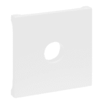 LEGRAND 765165 SEANO Abdeckung für Anschlussdose F-Typ in der Farbausführung Ultraweiss  Verpackungseinheit:1ST