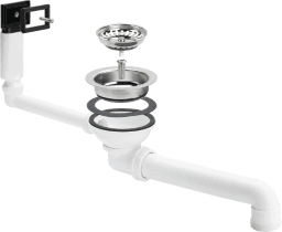 be9a9799-a78d-44d4-8c96-0a7e3fe7958a VIEGA 678 548 Viega Ablaufventilset 7139.151 in Kunststoff weiss 7139,151 Verpackungseinheit:1ST – Bild 1