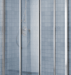 ALVA AQDUSAE90MK ALVA Sana Eckeinstieg 87,5-90/190cm Silber Matt, Kunststoffglas  Verpackungseinheit:1ST