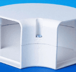 ALVA ALKIKBF105IW ALVA Installationkanal Industrie Bogen flach 105, 90°, RAL 9003  Verpackungseinheit:1ST