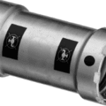 VIEGA 694 869 Viega Megapress-Schiebemuffe mit SC-Contur Stahl unlegiert, Zink-Nickel-Beschichtung, Modell 4215.5 VdS-Zulassung DN: 50 D: 2 4215,5 Verpackungseinheit:1ST