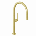 KLUDI 50851N075 KLUDI-REEF Spültisch-Einhandmischer herausz. Geschirrbrause Brushed Gold 50851__75 Verpackungseinheit:1ST