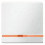 BERKER 16216089 Q.x Wippe mit Linse polarweiß samt  Verpackungseinheit:1ST