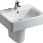 ALVA AQKEBEWT60 ALVA Bela Waschtisch 60x46cm, mit Hahnloch, Weiß  Verpackungseinheit:1ST